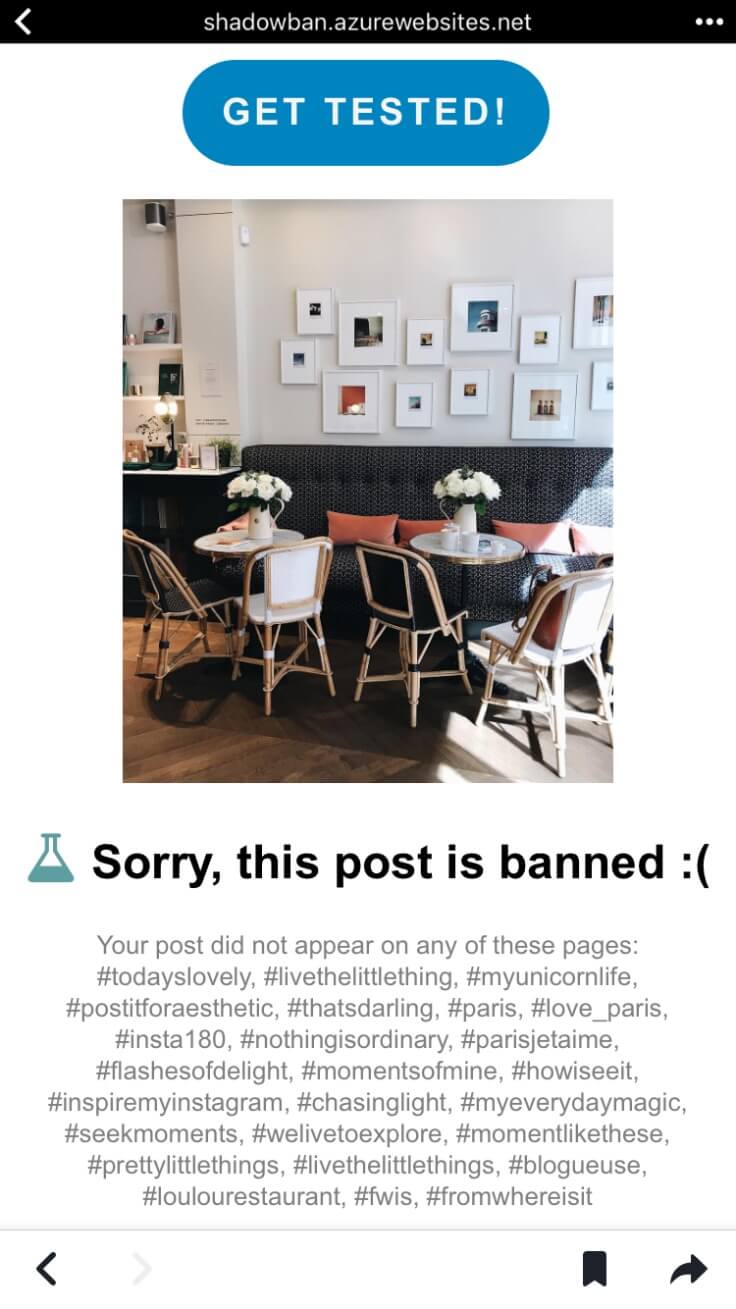 Shadow banned : ce qui ruine ton engagement instagram