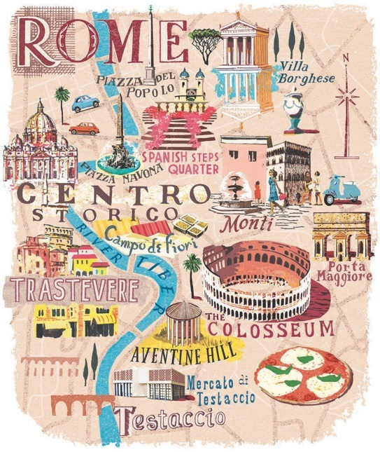 carte de rome